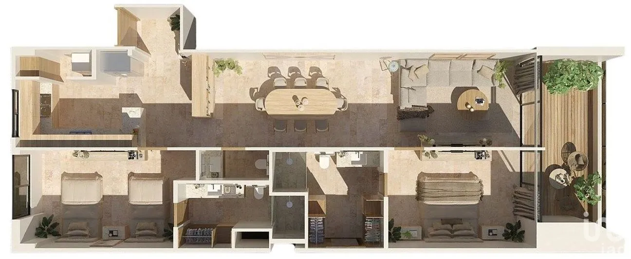 Departamento en Venta en Altabrisa, Mérida, Yucatán | NEX-284823 | iad México | Foto 3 de 19