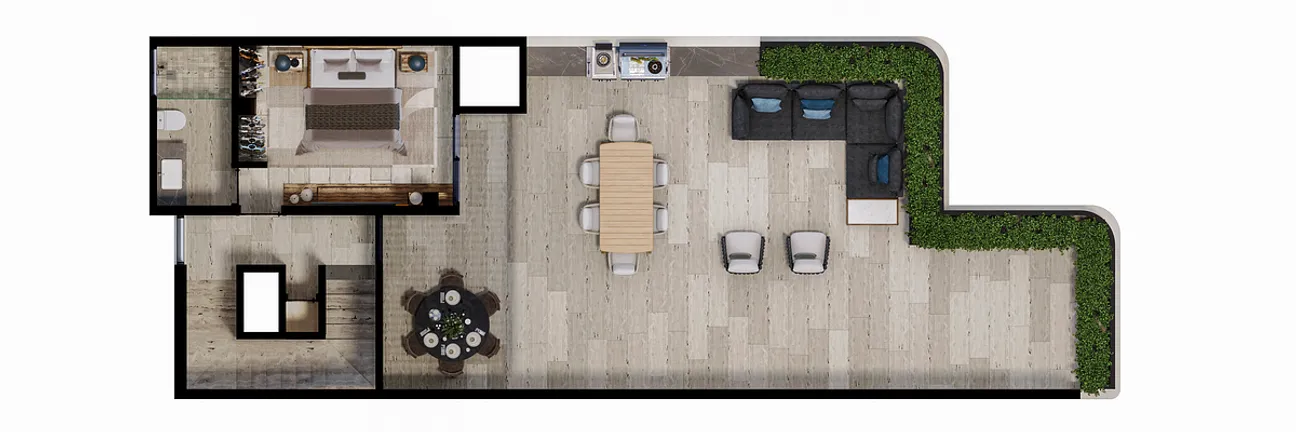 Departamento en Venta en Campestre, Mérida, Yucatán | NEX-288097 | iad México | Foto 13 de 17