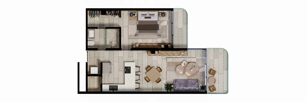 Departamento en Venta en Campestre, Mérida, Yucatán | NEX-288097 | iad México | Foto 16 de 17