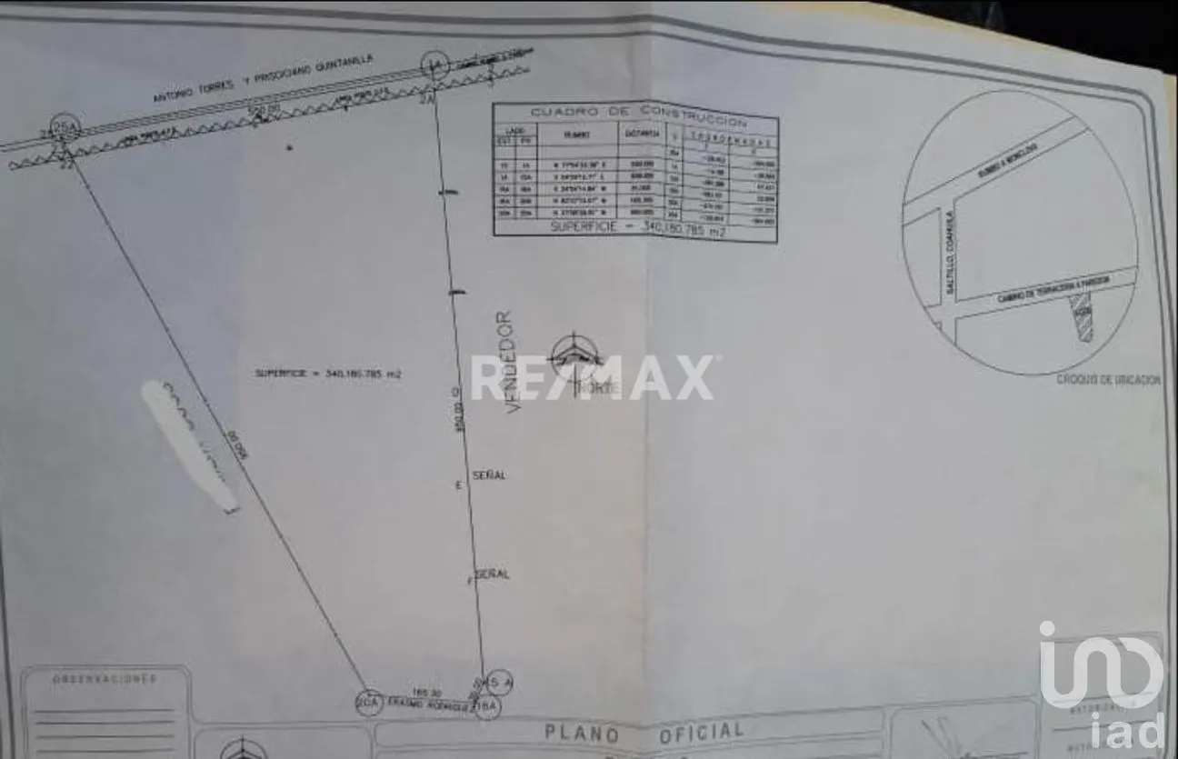 Terreno en Venta en Paredón, Ramos Arizpe, Coahuila | NEX-266912 | iad México | Foto 6 de 6