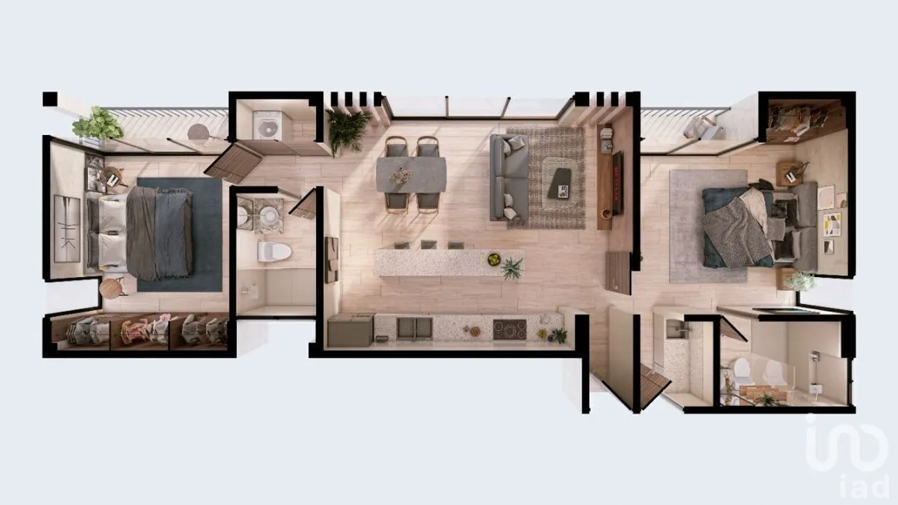 Departamento en Venta en Chuburna de Hidalgo, Mérida, Yucatán | NEX-271757 | iad México | Foto 12 de 21