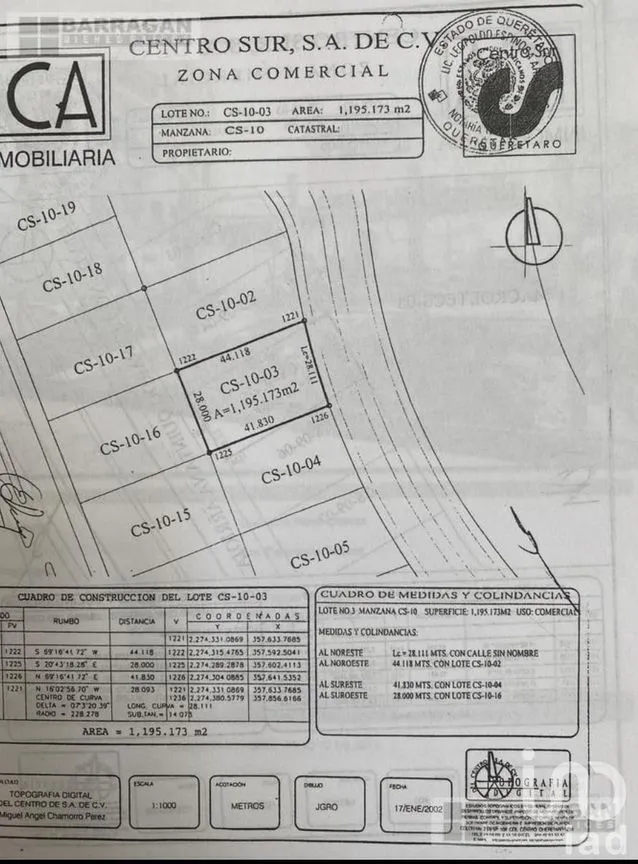 Terreno en Venta en Centro Sur, Querétaro, Querétaro | NEX-227886 | iad México | Foto 14 de 17