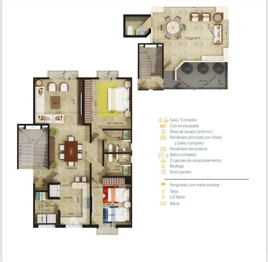 Departamento en Venta en El Salitre, Querétaro, Querétaro | NEX-270466 | iad México | Foto 15 de 15