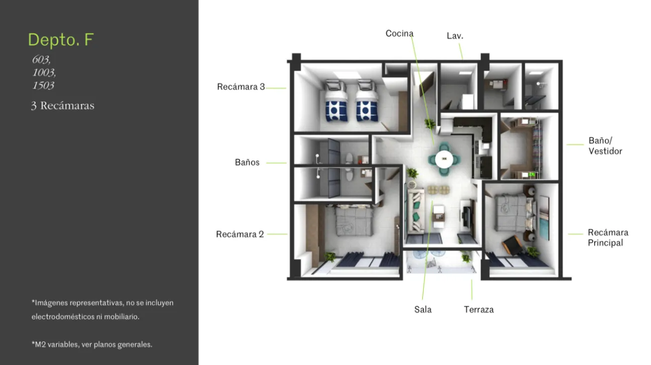 Departamento en Venta en Cancún Centro, Benito Juárez, Quintana Roo | NEX-271886 | iad México | Foto 11 de 11