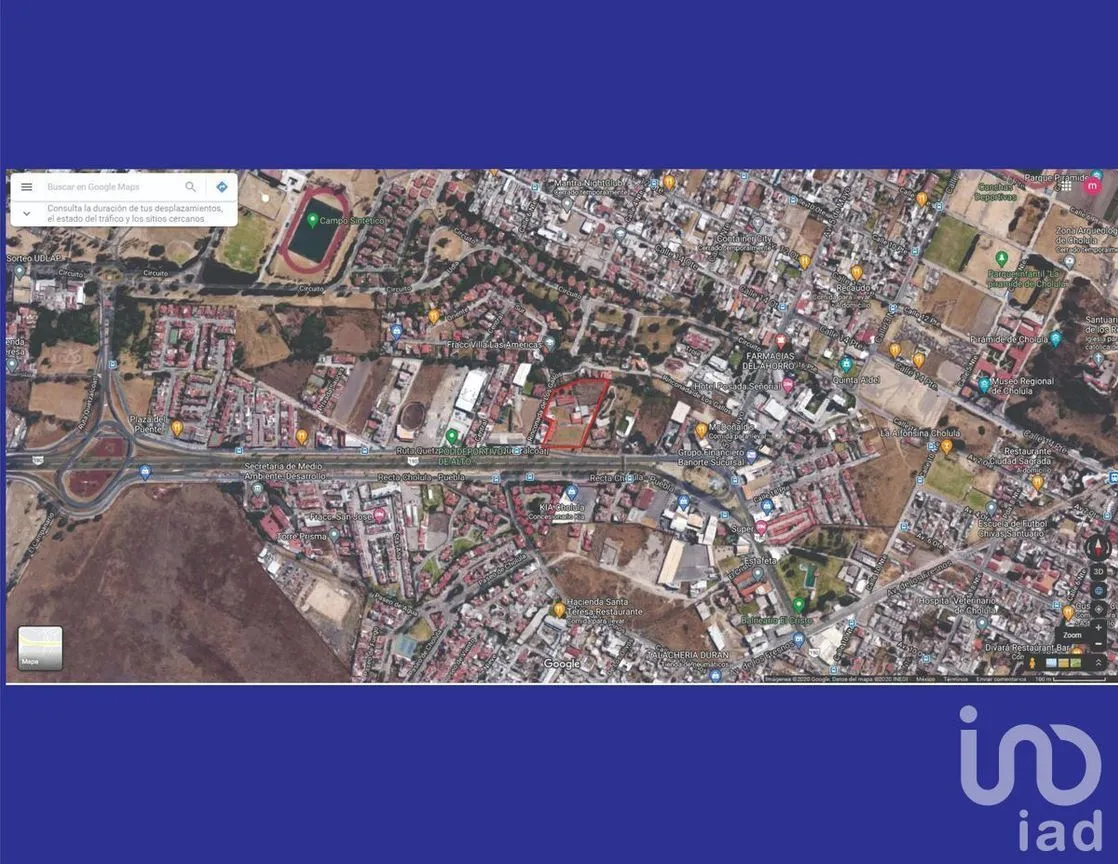 Terreno en Venta en San Andrés Cholula, San Andrés Cholula, Puebla | NEX-229682 | iad México | Foto 5 de 7
