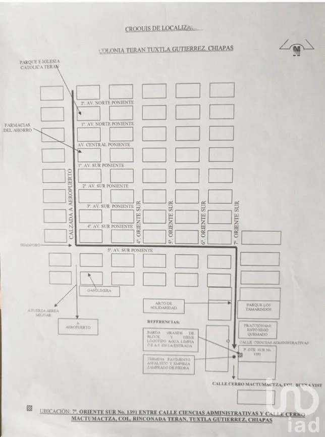 Terreno en Venta en Terán, Tuxtla Gutiérrez, Chiapas | NEX-230125 | iad México | Foto 2 de 2