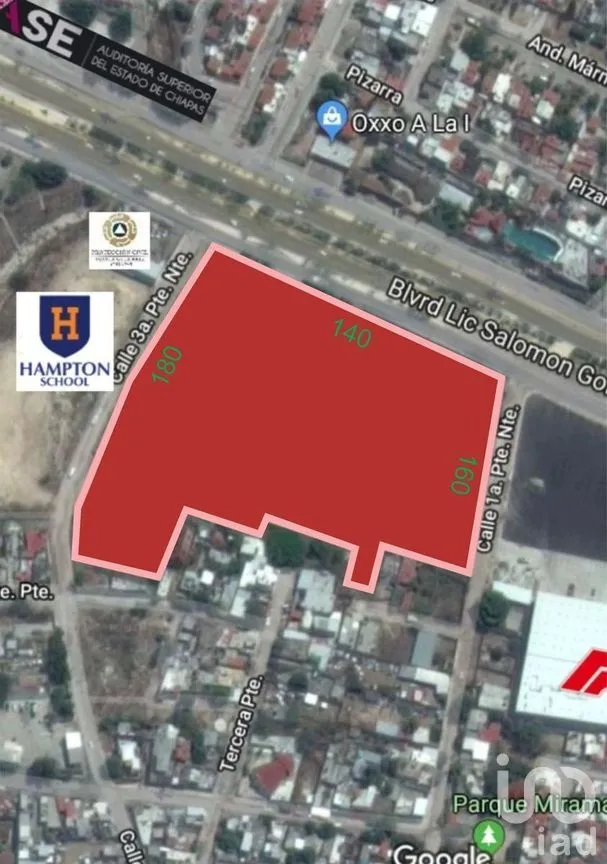 Terreno en Venta en La Llave, Tuxtla Gutiérrez, Chiapas | NEX-279842 | iad México | Foto 2 de 17