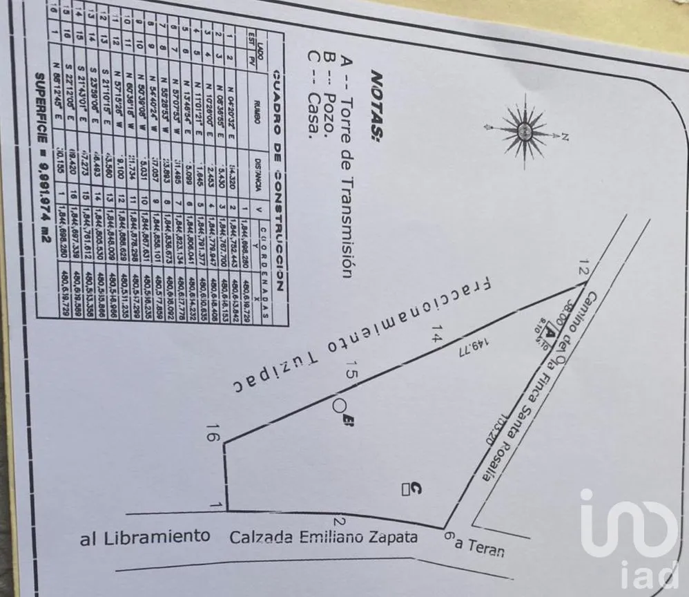 Terreno en Venta en Terán, Tuxtla Gutiérrez, Chiapas | NEX-279970 | iad México | Foto 7 de 7
