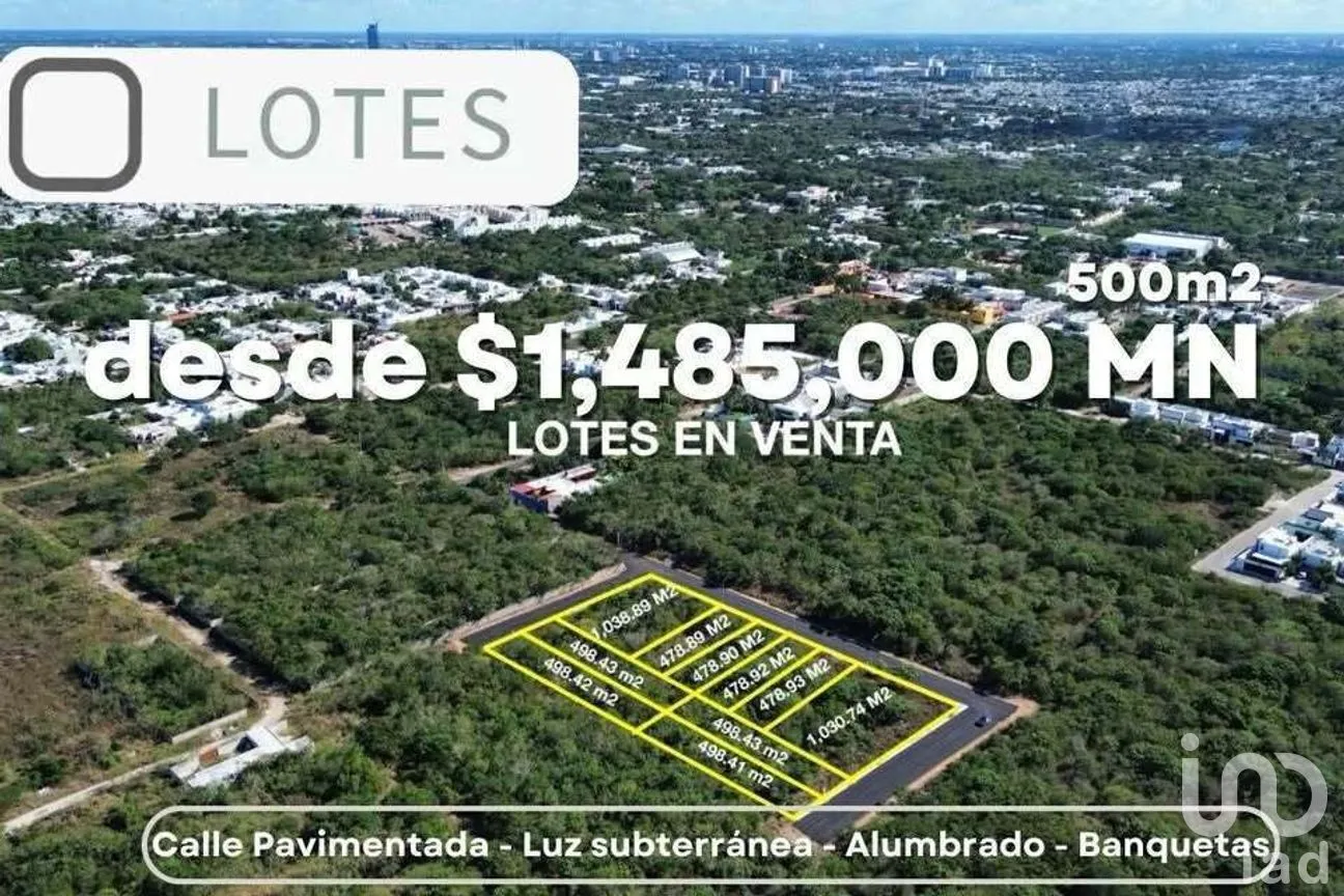 Terreno en Venta en Dzityá, Mérida, Yucatán | NEX-271291 | iad México | Foto 1 de 5