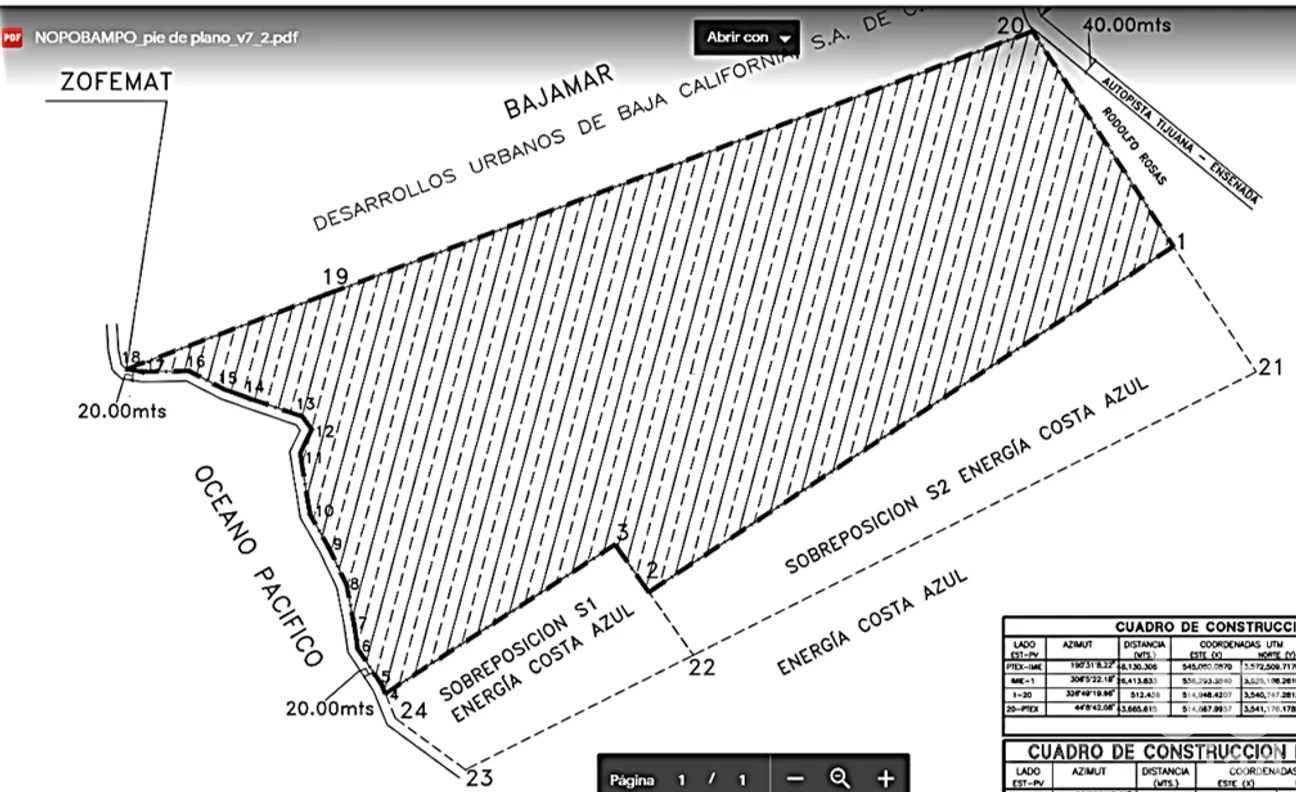 Terreno en Venta en Bajamar, Ensenada, Baja California | NEX-227937 | iad México | Foto 4 de 5