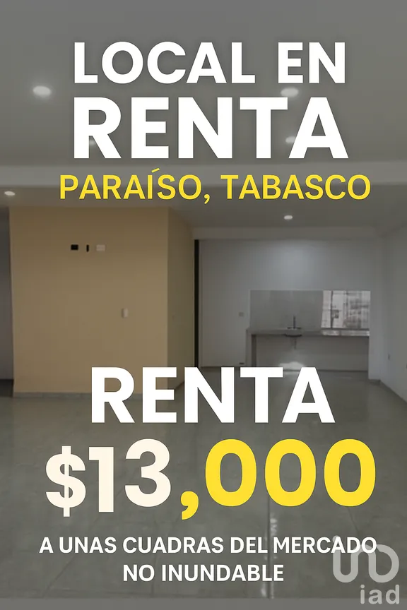 Local en Renta en Paraíso Centro, Paraíso, Tabasco | NEX-278496 | iad México | Foto 1 de 5