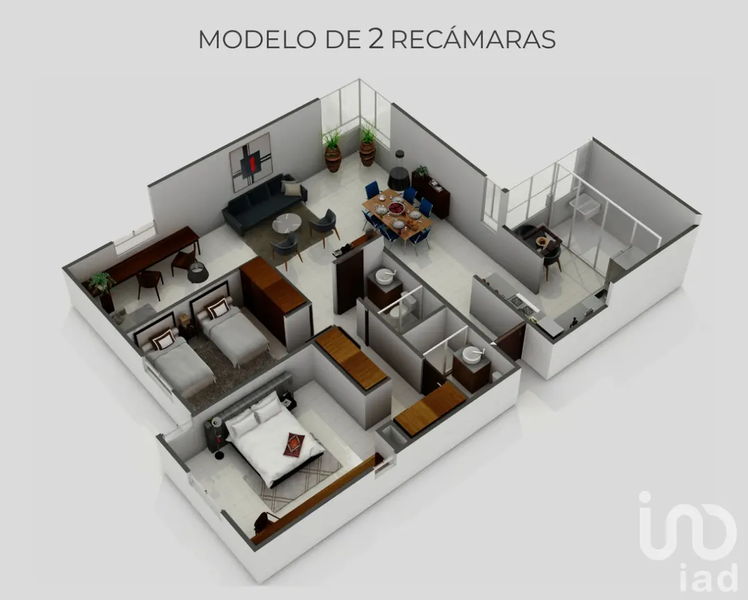Departamento en Venta en Hacienda del Parque 2a Sección, Cuautitlán Izcalli, Estado de México | NEX-273643 | iad México | Foto 17 de 26