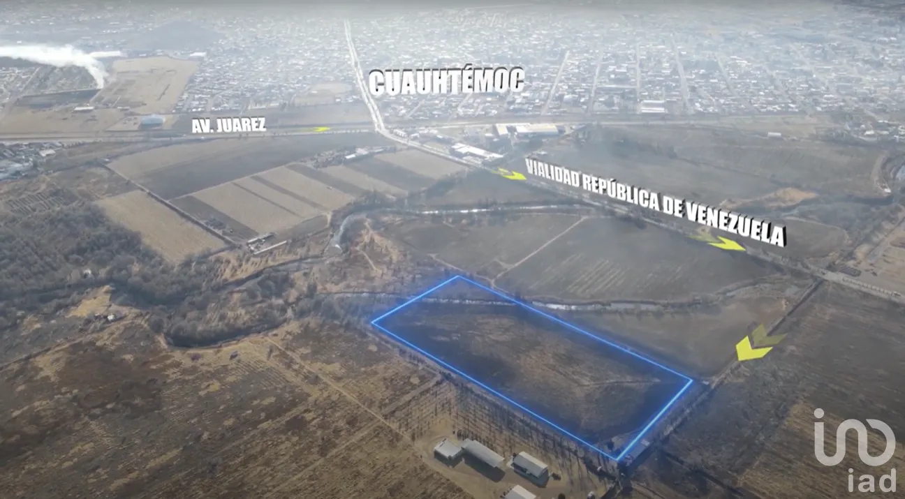 Terreno en Venta en Revolución Mexicana, Cuauhtémoc, Chihuahua | NEX-268094 | iad México | Foto 1 de 5