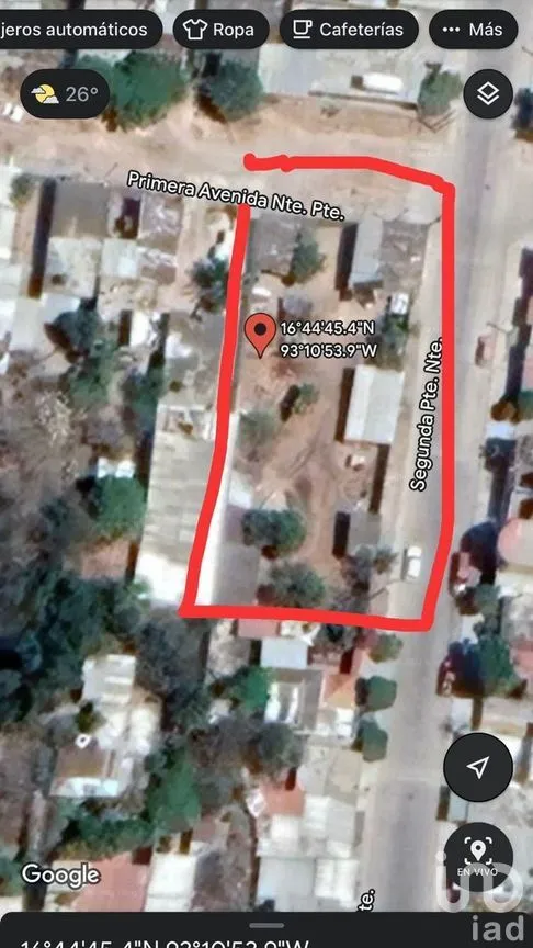 Terreno en Venta en San José Terán, Tuxtla Gutiérrez, Chiapas | NEX-266957 | iad México | Foto 5 de 11