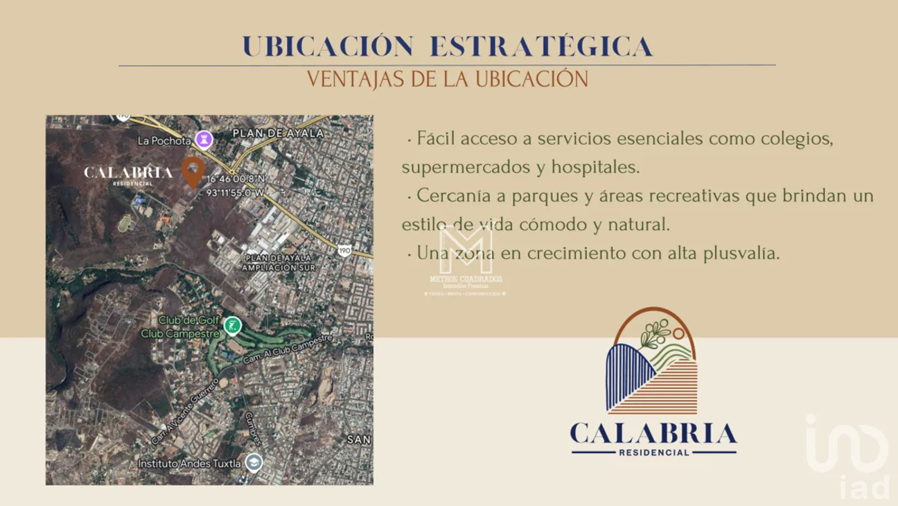 Terreno en Venta en Plan de Ayala Ampliación Sur, Tuxtla Gutiérrez, Chiapas | NEX-282644 | iad México | Foto 11 de 12