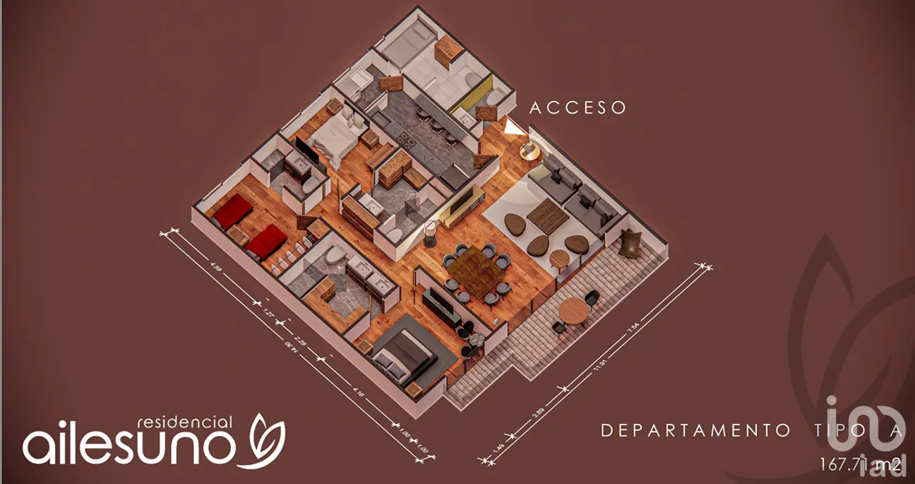 Departamento en Venta en Calacoaya, Atizapán de Zaragoza, Estado De México | NEX-232022 | iad México | Foto 11 de 11