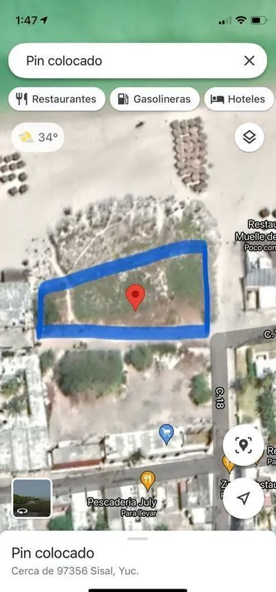 Terreno en Venta en Sisal, Hunucmá, Yucatán | NEX-229591 | iad México | Foto 7 de 11