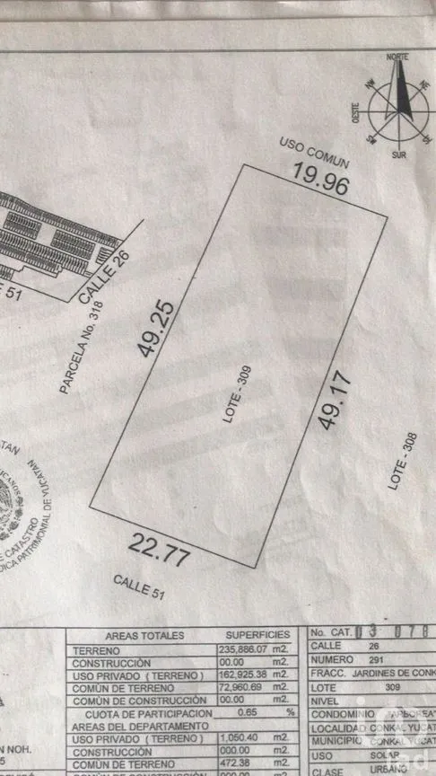 Terreno en Venta en Conkal, Conkal, Yucatán | NEX-229617 | iad México | Foto 6 de 8