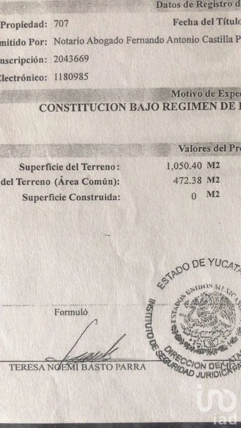 Terreno en Venta en Conkal, Conkal, Yucatán | NEX-229617 | iad México | Foto 7 de 8
