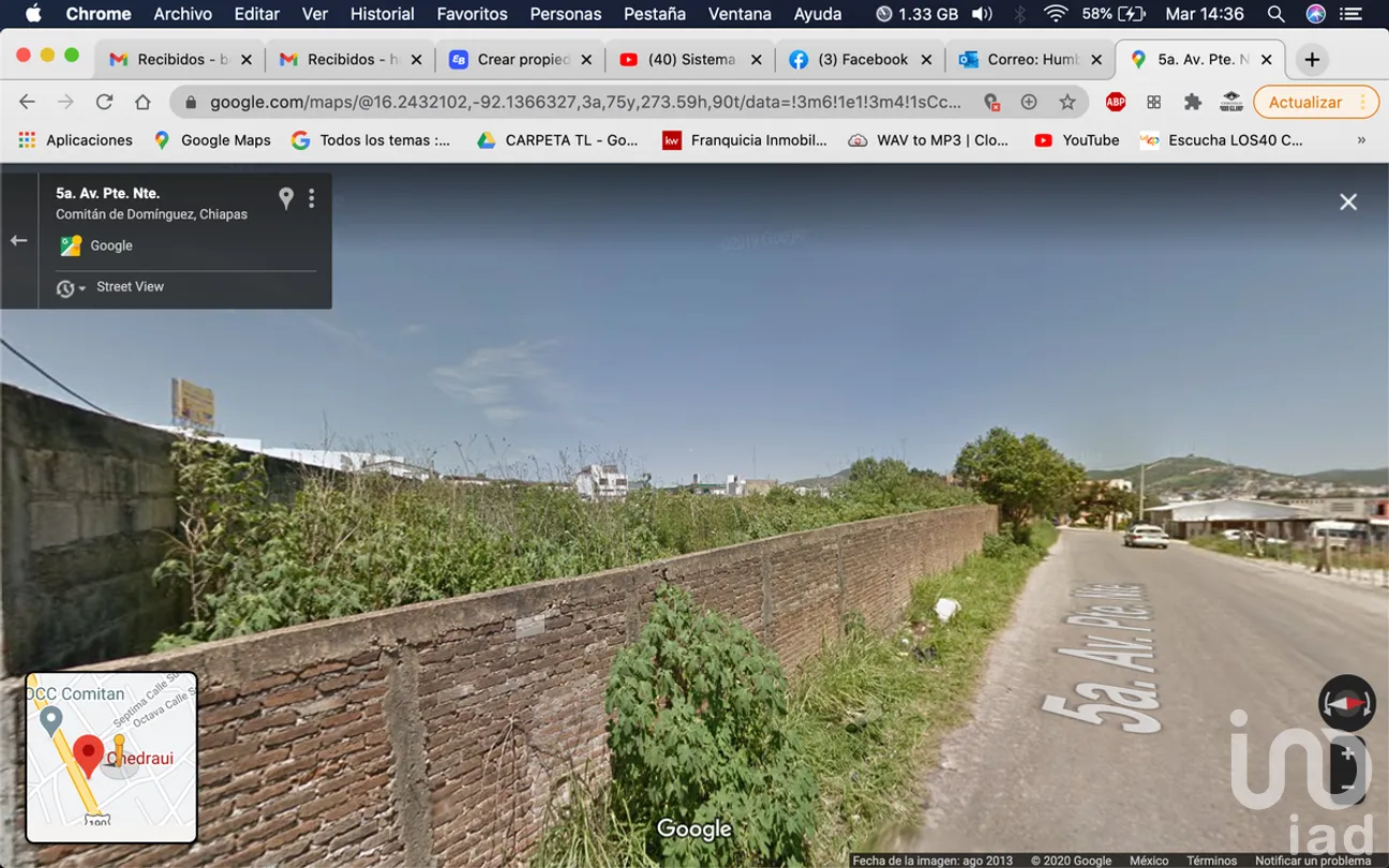 Terreno en Renta en Comitán de Domínguez Centro, Comitán de Domínguez, Chiapas | NEX-270281 | iad México | Foto 8 de 13