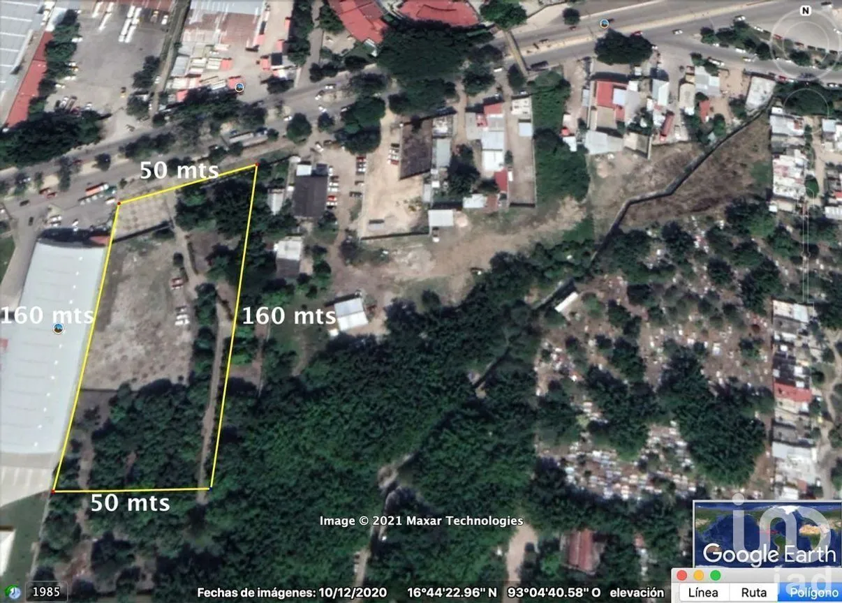 Terreno en Renta en José Castillo Tielemans, Tuxtla Gutiérrez, Chiapas | NEX-270303 | iad México | Foto 1 de 18
