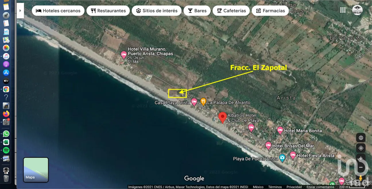 Terreno en Venta en Puerto Arista, Tonalá, Chiapas | NEX-273705 | iad México | Foto 1 de 8