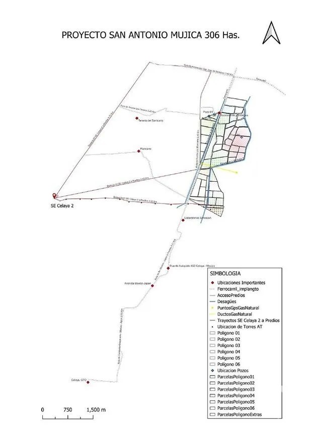 Terreno en Venta en Tenería del Santuario, Celaya, Guanajuato | NEX-284722 | iad México | Foto 5 de 5