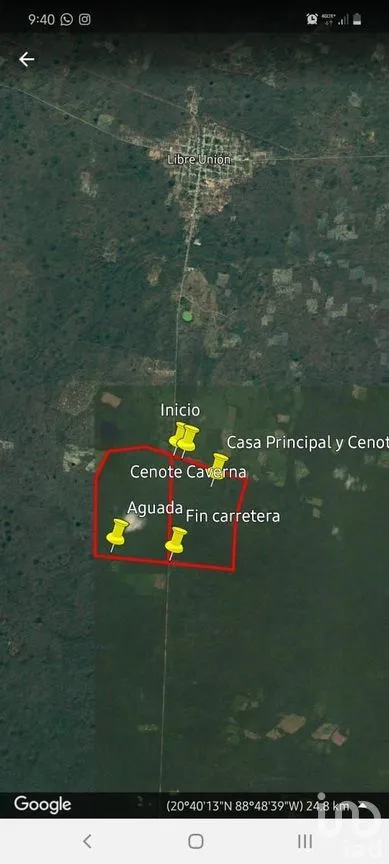 Terreno en Venta en Libre Unión, Yaxcabá, Yucatán | NEX-275230 | iad México | Foto 1 de 14