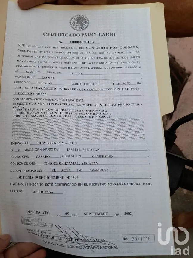 Terreno en Venta en Izamal, Izamal, Yucatán | NEX-275263 | iad México | Foto 4 de 6