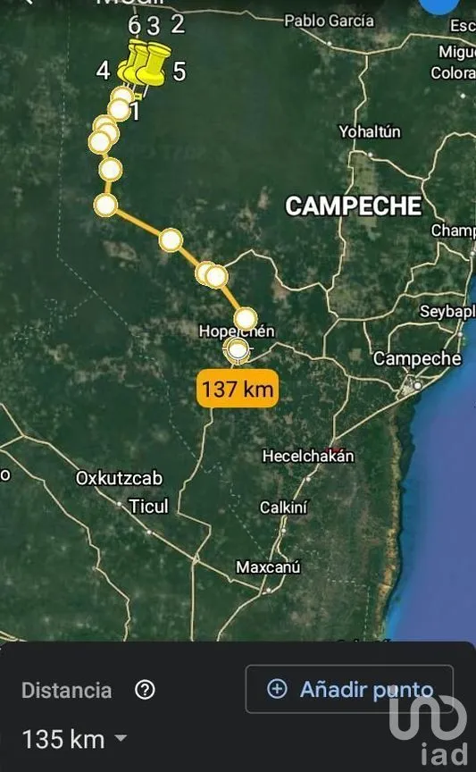 Terreno en Venta en Xpujil, Calakmul, Campeche | NEX-275265 | iad México | Foto 3 de 11