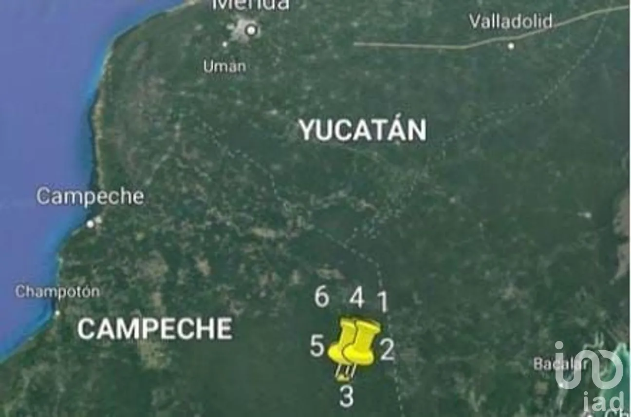 Terreno en Venta en Xpujil, Calakmul, Campeche | NEX-275265 | iad México | Foto 1 de 11