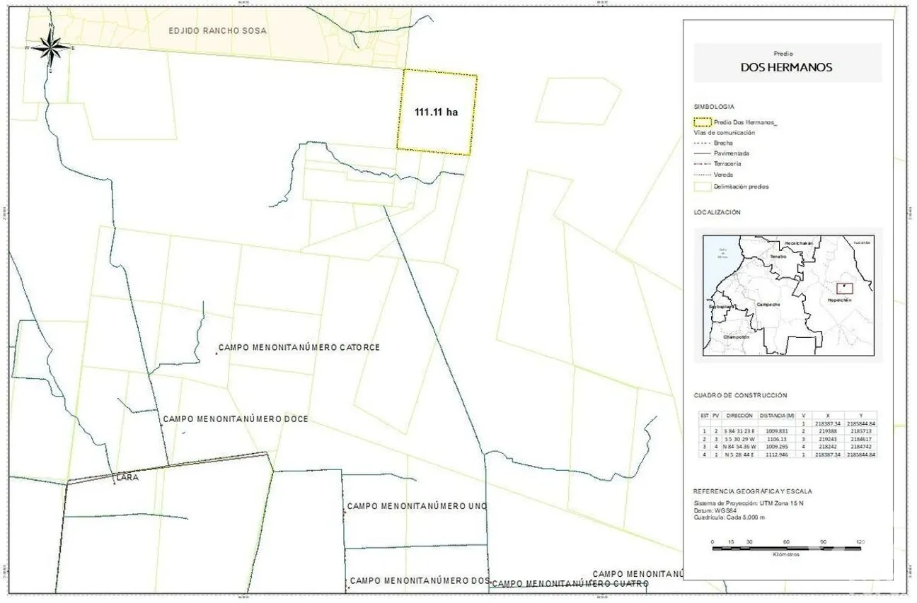 Terreno en Venta en Hopelchen Centro, Hopelchén, Campeche | NEX-275300 | iad México | Foto 6 de 10