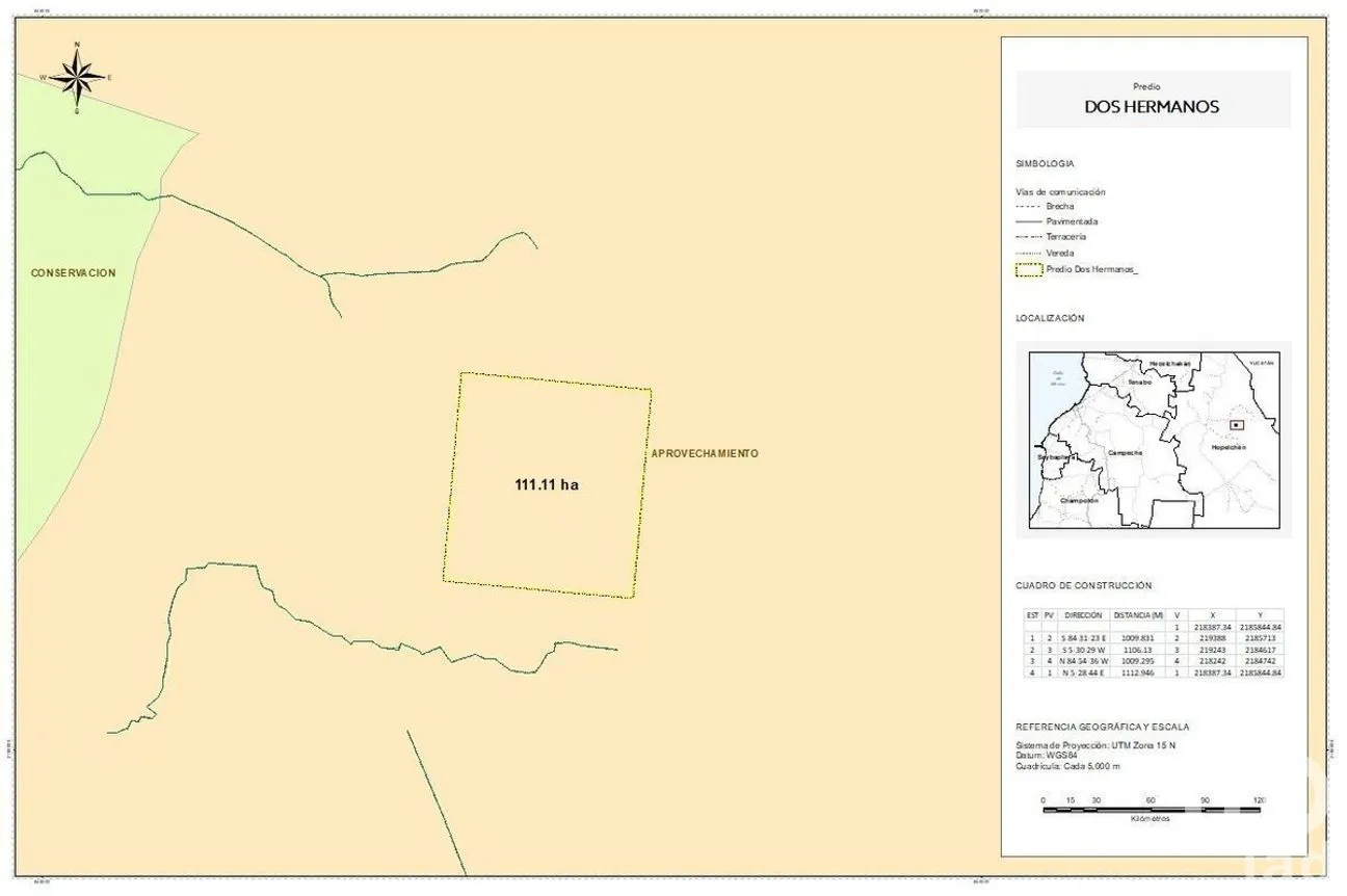 Terreno en Venta en Hopelchen Centro, Hopelchén, Campeche | NEX-275300 | iad México | Foto 9 de 10