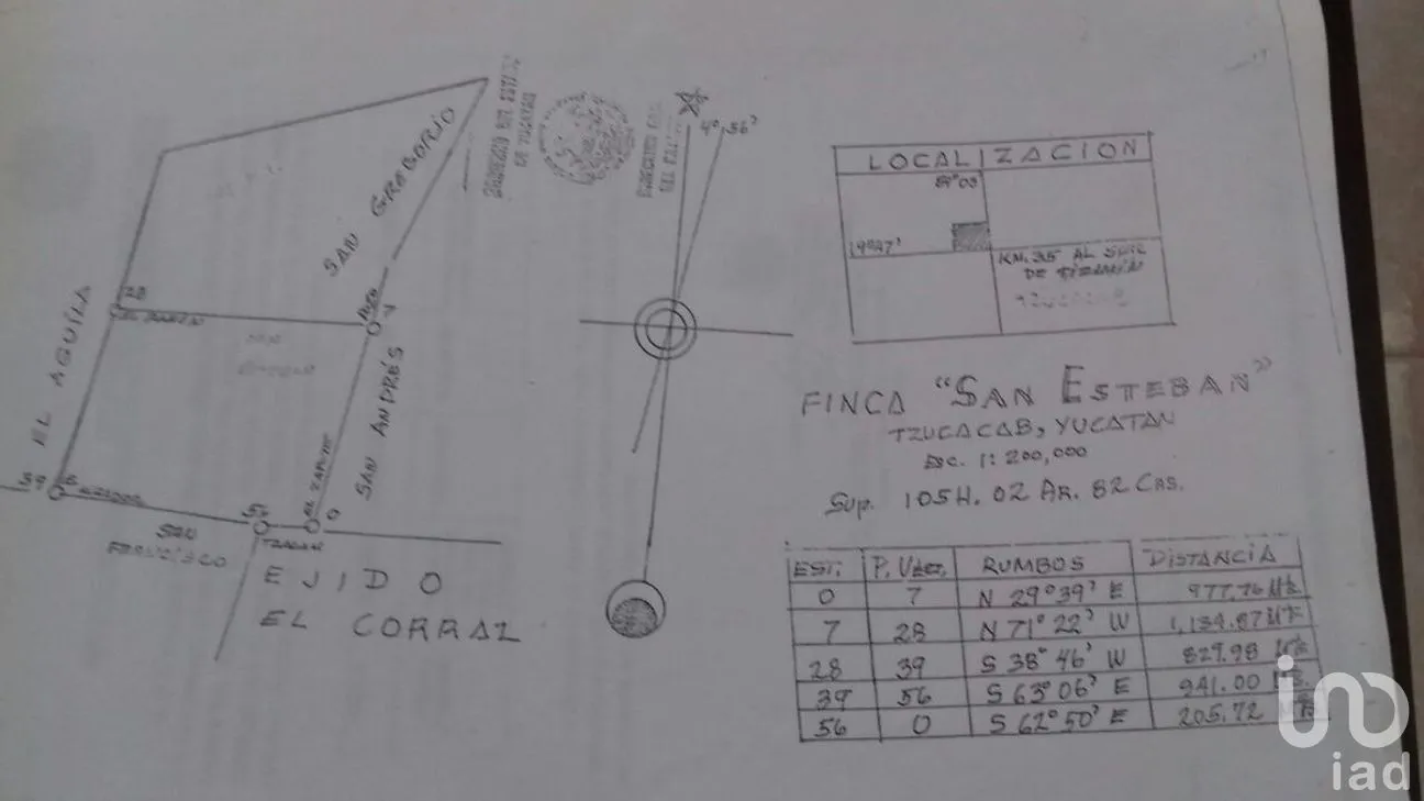 Terreno en Venta en Corral, Tzucacab, Yucatán | NEX-275315 | iad México | Foto 3 de 3