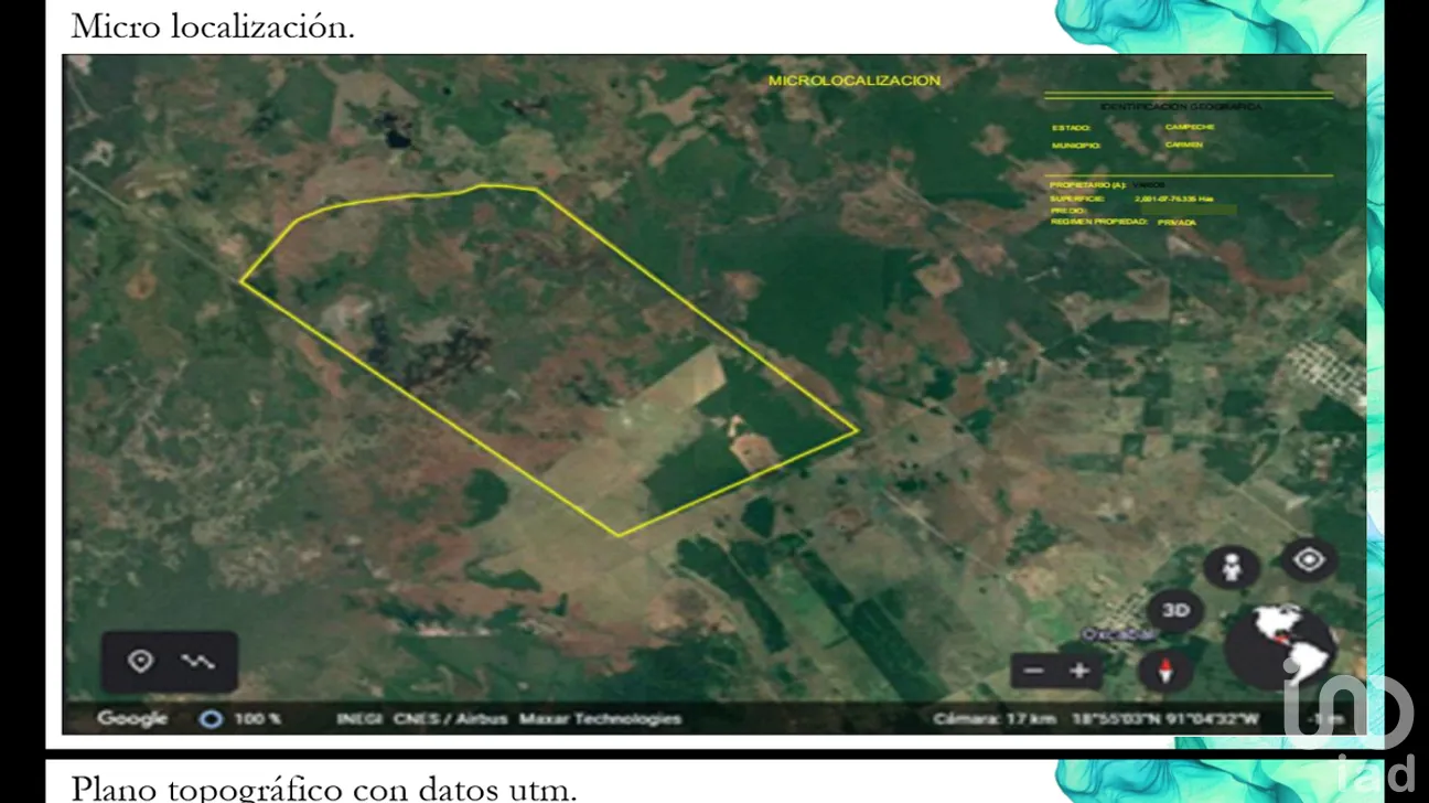 Terreno en Renta en Sabancuy, Carmen, Campeche | NEX-275321 | iad México | Foto 1 de 5