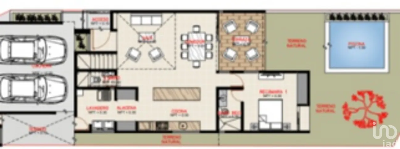Casa en Venta en Chichi Suárez, Mérida, Yucatán | NEX-275350 | iad México | Foto 6 de 8