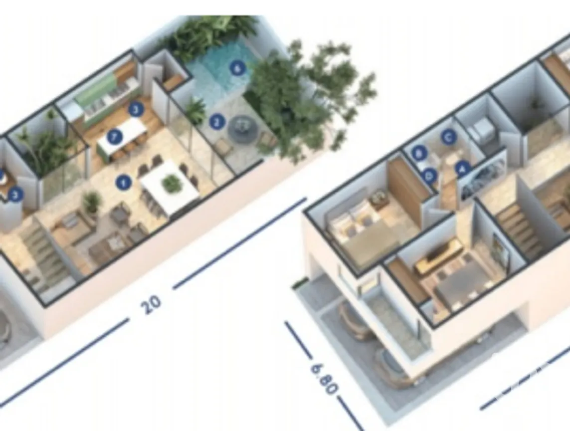 Casa en Venta en Dzityá, Mérida, Yucatán | NEX-275351 | iad México | Foto 3 de 4