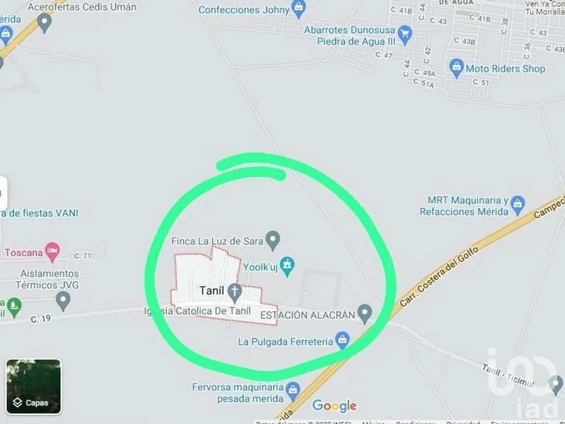 Terreno en Venta en Ticimul, Umán, Yucatán | NEX-275357 | iad México | Foto 1 de 2