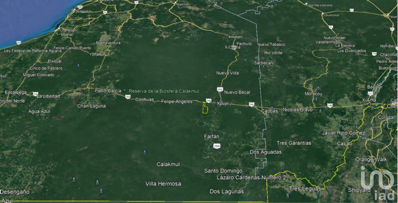 Terreno en Venta en Xpujil, Calakmul, Campeche | NEX-275377 | iad México | Foto 3 de 15
