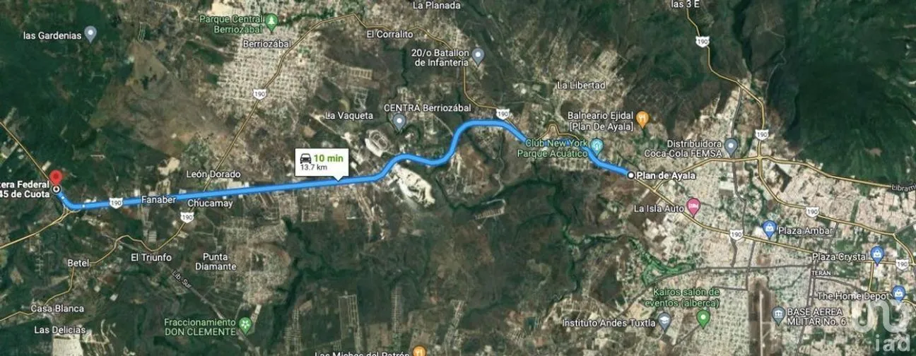 Terreno en Venta en Ocozocoautla de Espinosa Centro, Ocozocoautla de Espinosa, Chiapas | NEX-278740 | iad México | Foto 13 de 13