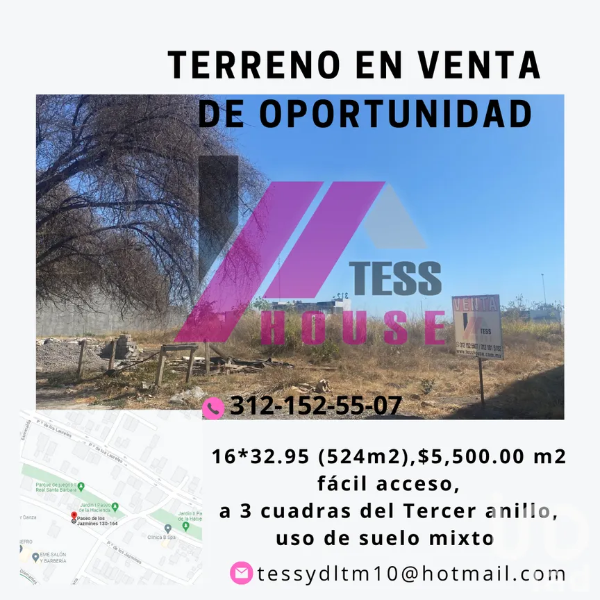 Terreno en Venta en Residencial Esmeralda Norte, Colima, Colima | NEX-277509 | iad México | Foto 2 de 7