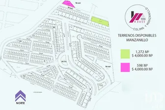 NEX-277527 - Terreno en Venta en Elías Zamora Verduzco, CP 28869, Colima.