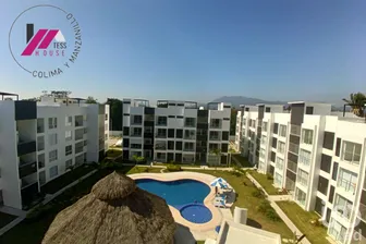 NEX-277532 - Departamento en Venta, con 2 recamaras, con 2 baños en El Campanario, CP 28869, Colima.