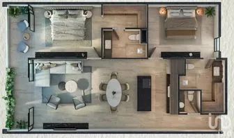 NEX-229253 - Departamento en Venta, con 2 recamaras, con 2 baños, con 149.5 m2 de construcción.