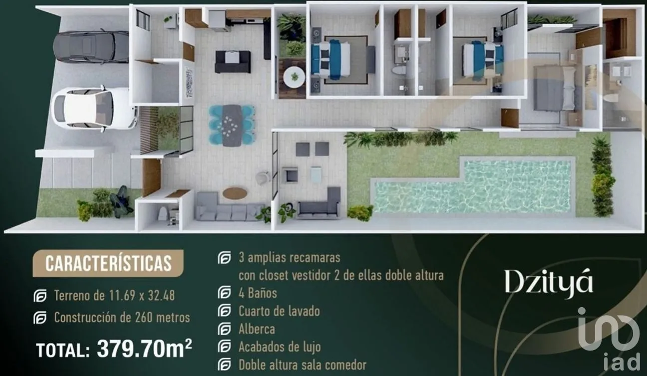 Casa en Venta en Dzityá, Mérida, Yucatán | NEX-279227 | iad México | Foto 6 de 6