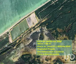 NEX-279444 - Terreno en Venta en Sisal, CP 97356, Yucatán.