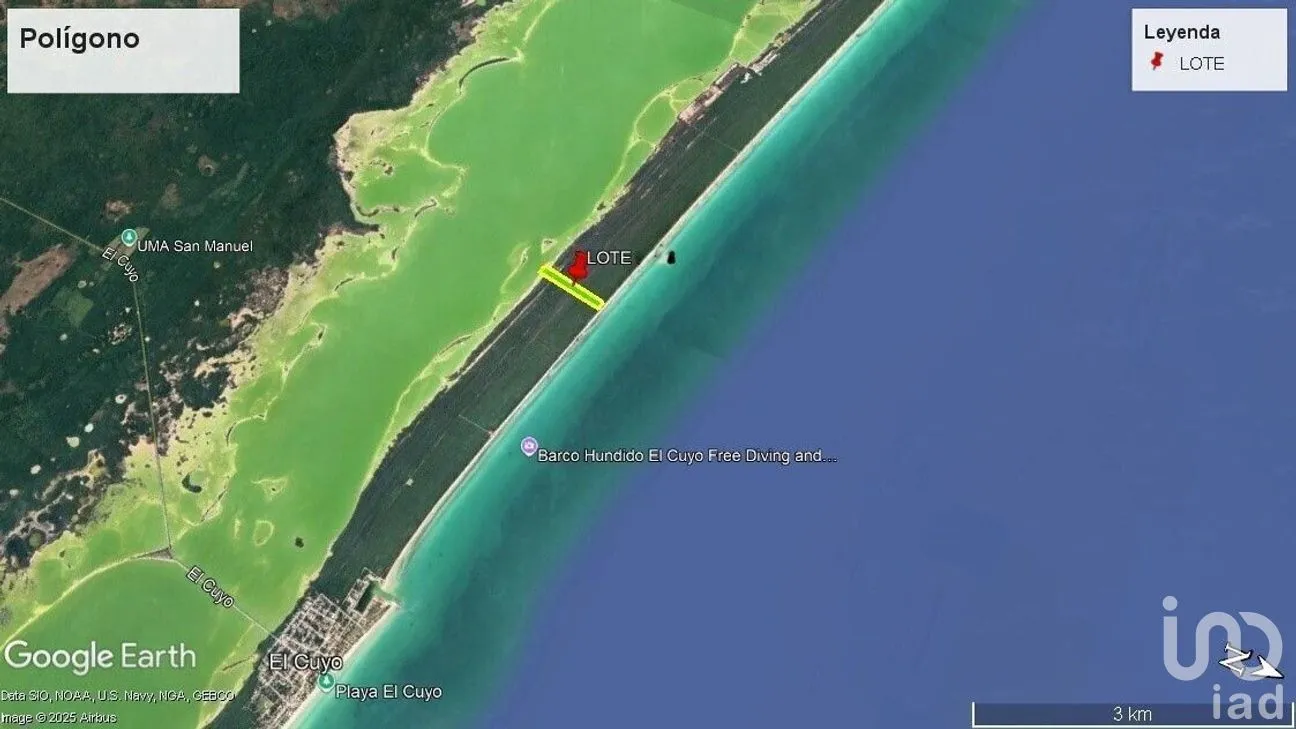 Terreno en Venta en El Cuyo, Tizimín, Yucatán | NEX-279445 | iad México | Foto 3 de 3