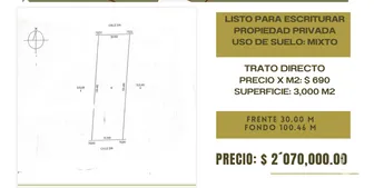 NEX-279504 - Terreno en Venta en Motul de Carrillo Puerto Centro, CP 97430, Yucatán.