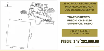 NEX-279511 - Terreno en Venta en Sierra Papacal, CP 97302, Yucatán.