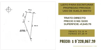 NEX-279512 - Terreno en Venta en Sierra Papacal, CP 97302, Yucatán.